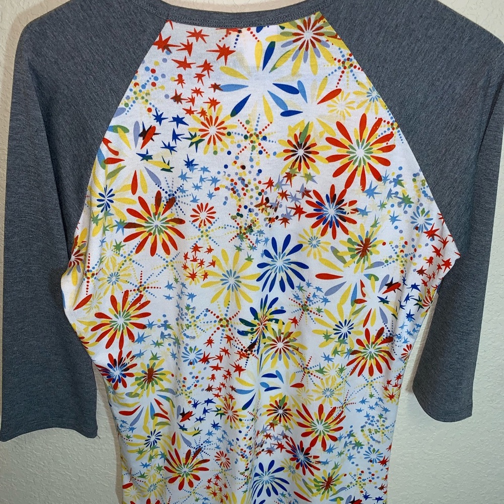 LuLaroe Randy firework size XS - Picture 5 of 5